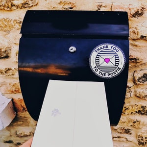 Grazie, Cassetta delle lettere magnetica Postie, Postino di blocco Grazie Magnete rotondo, Lavoratori chiave Grazie, Magnete di duro lavoro, Magnete di blocco