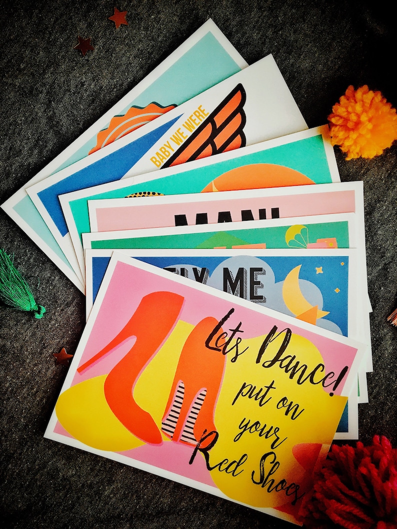 Youre simply the best postcard lyric tina turner a6 print illustrated