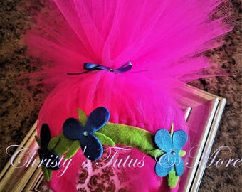 Trolls kids hair band TROLLS HAIR ACCESSORIES Poppy Bobble Clips Birthday Gift