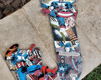 Grote decoupageletters/aangepaste jongensnaam/Marvel Comics/DC Comics/Comic Book decoupage/decoratieve letters/karakterletters/namen met decoupage