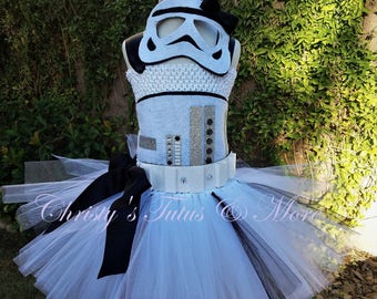 Stormtrooper Tutu Costume/Storm Trooper Costume/Starwars Stormtrooper/Star Wars/Starwars Tutu costume/Stormtrooper dress/Starwars Dress