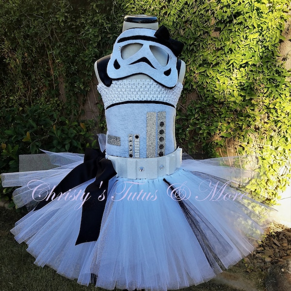 Stormtrooper Tutu Costume/Storm Trooper Costume/Starwars Stormtrooper/Star Wars/Starwars Tutu costume/Stormtrooper dress/Starwars Dress