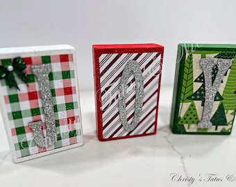 Bloques de alegría, bloques navideños, decoración navideña, decoración de mesa, letrero de alegría, letras de alegría, decoración de invierno, Navidad de madera, letrero de mesa, alegría