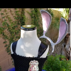 Bunny ears Headband/Bunny Ears Accessory/Bunny Costume Ears/ Rabbit Ears/Bunny Ears/Bunny costume/Officer Hopps ears/Judy Hopps
