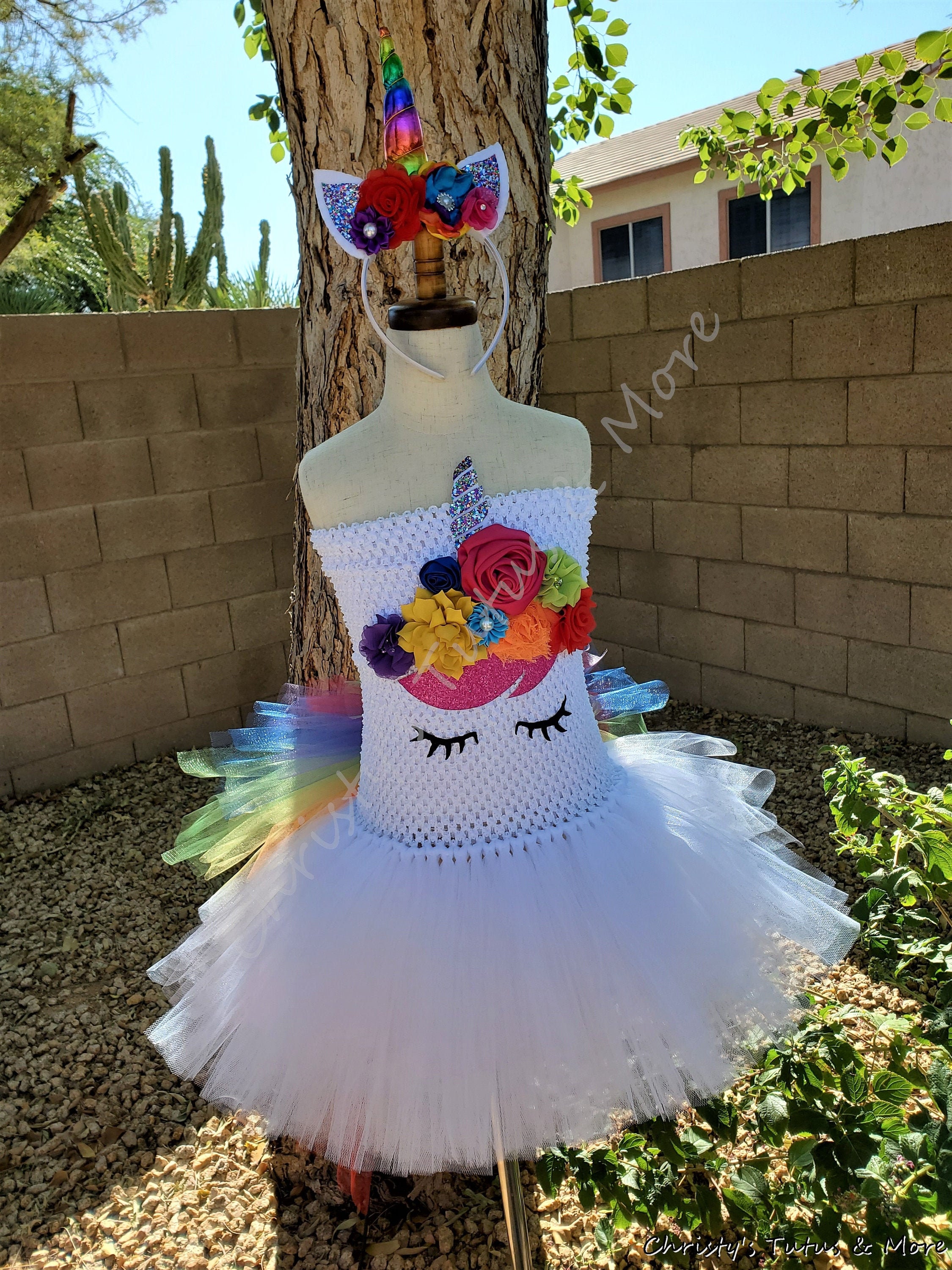 Diy unicorn 2025 tutu dress
