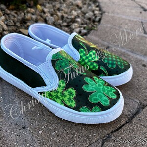 st pattys day green shoes