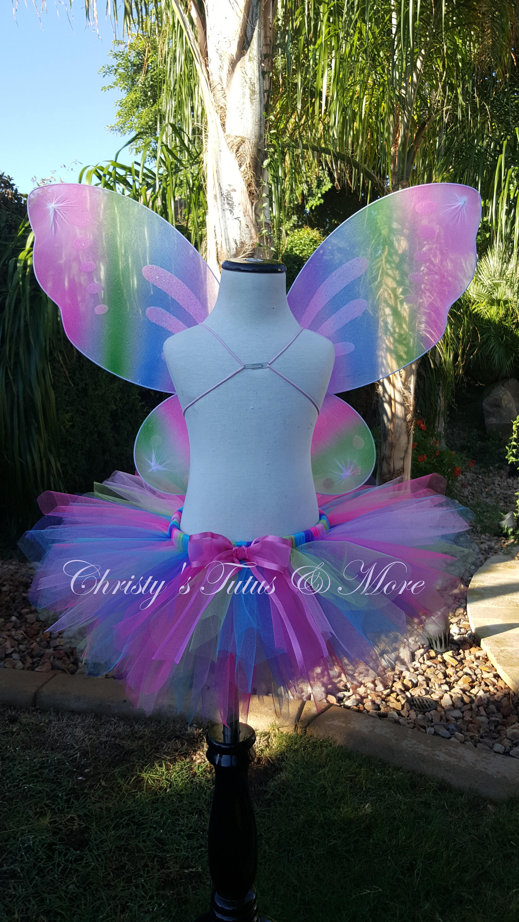 SIZE Infant/Toddler Rainbow Fairy Tutu/Butterfly tutu | Etsy