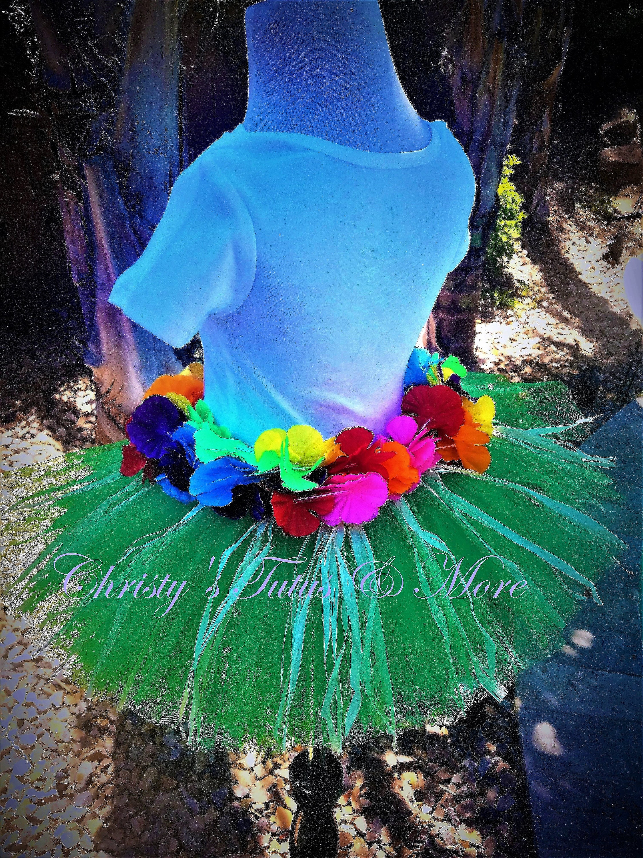 Vestito da Tutu hawaiano vestito da festa di compleanno per