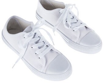 White canvas shoes hobby cheap lobby