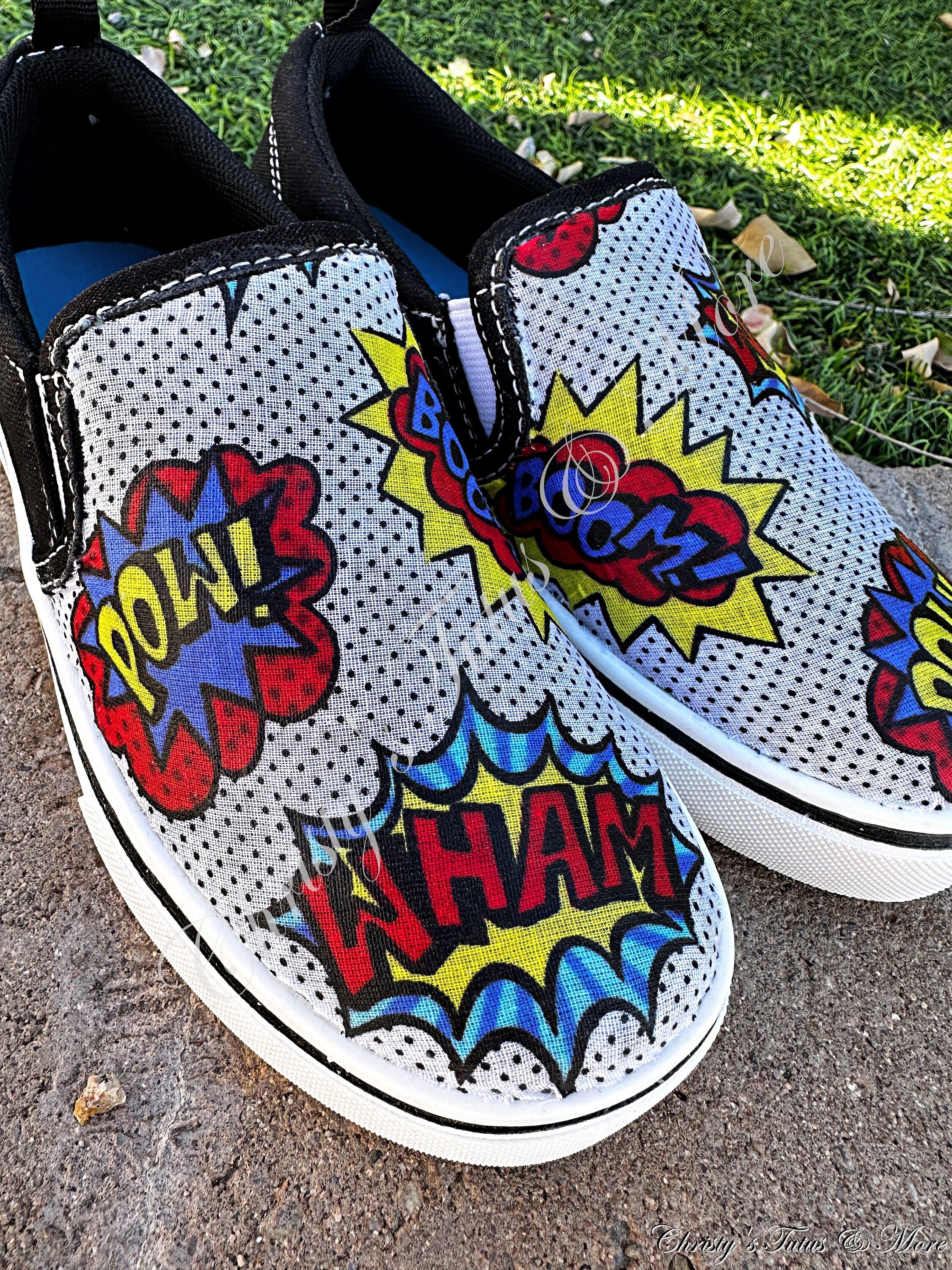 Vans comic book shoes sale