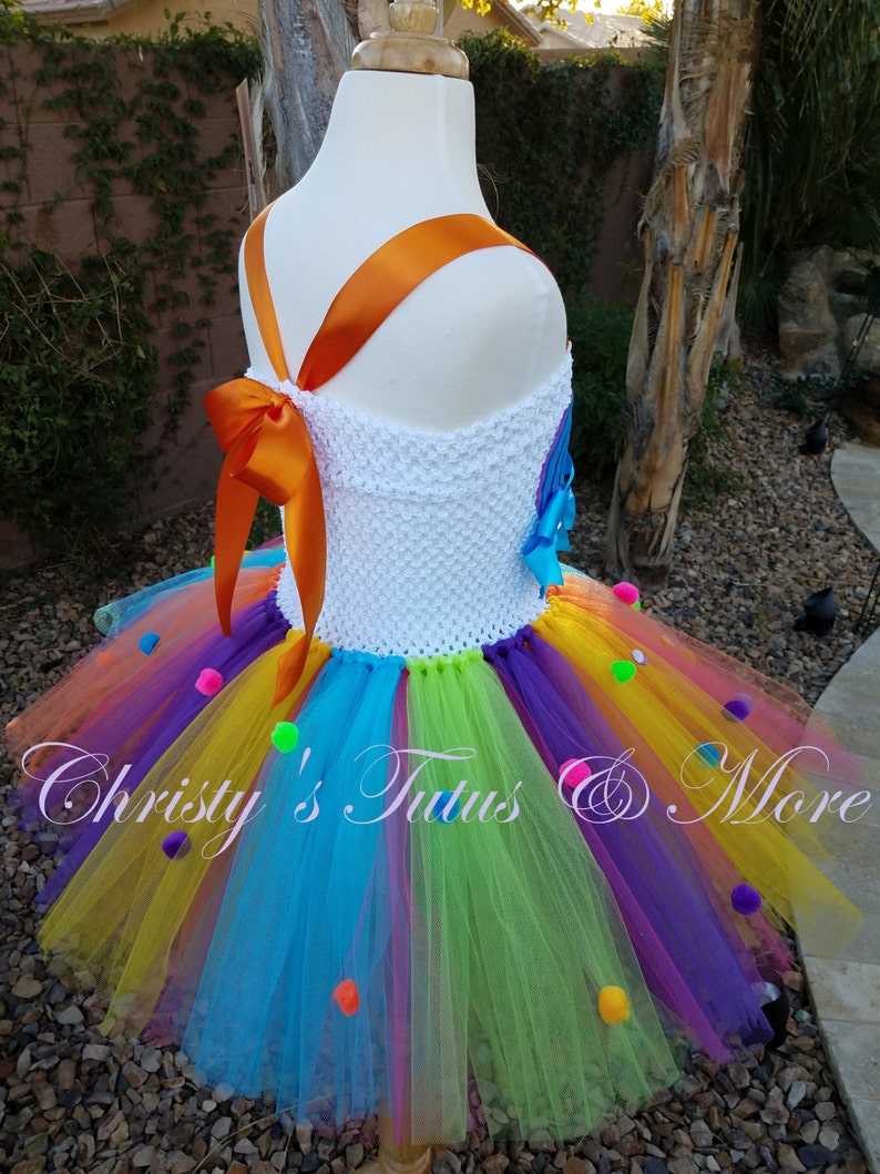 Candy Land Tutu Dress/costume Tutu Dress/candy Themed Tutu Etsy