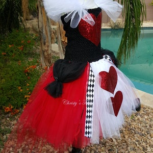 Deluxe Queen Tutu Dress/red Hearts/heart Dress/glitter Hearts/queen ...