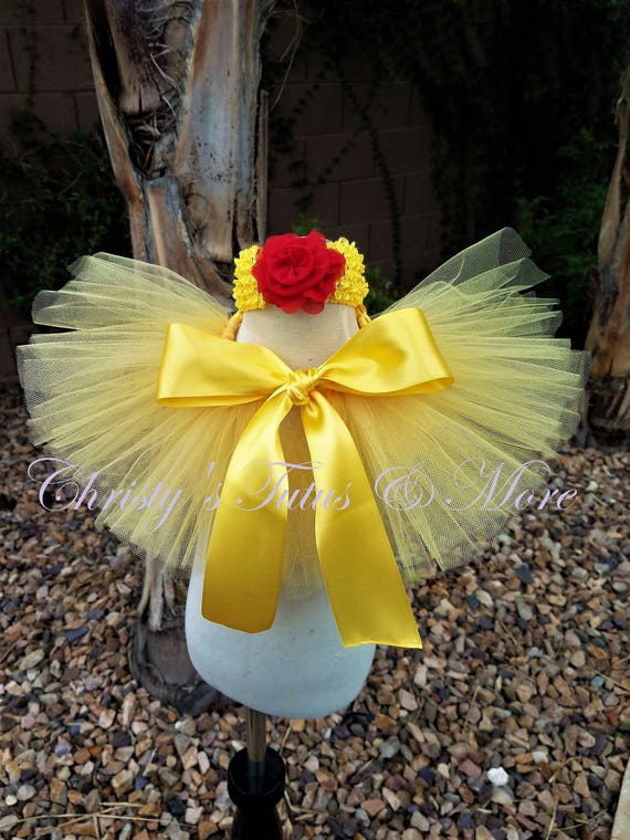 Yellow infant sale tutu