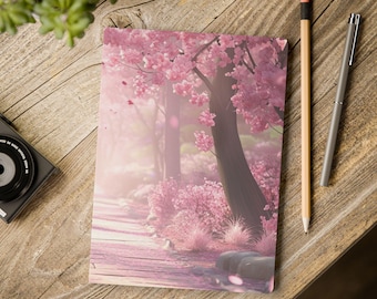 Floral Illustrationen Journal Softcover Notizbuch | Perforierte Seiten, 5.75x8