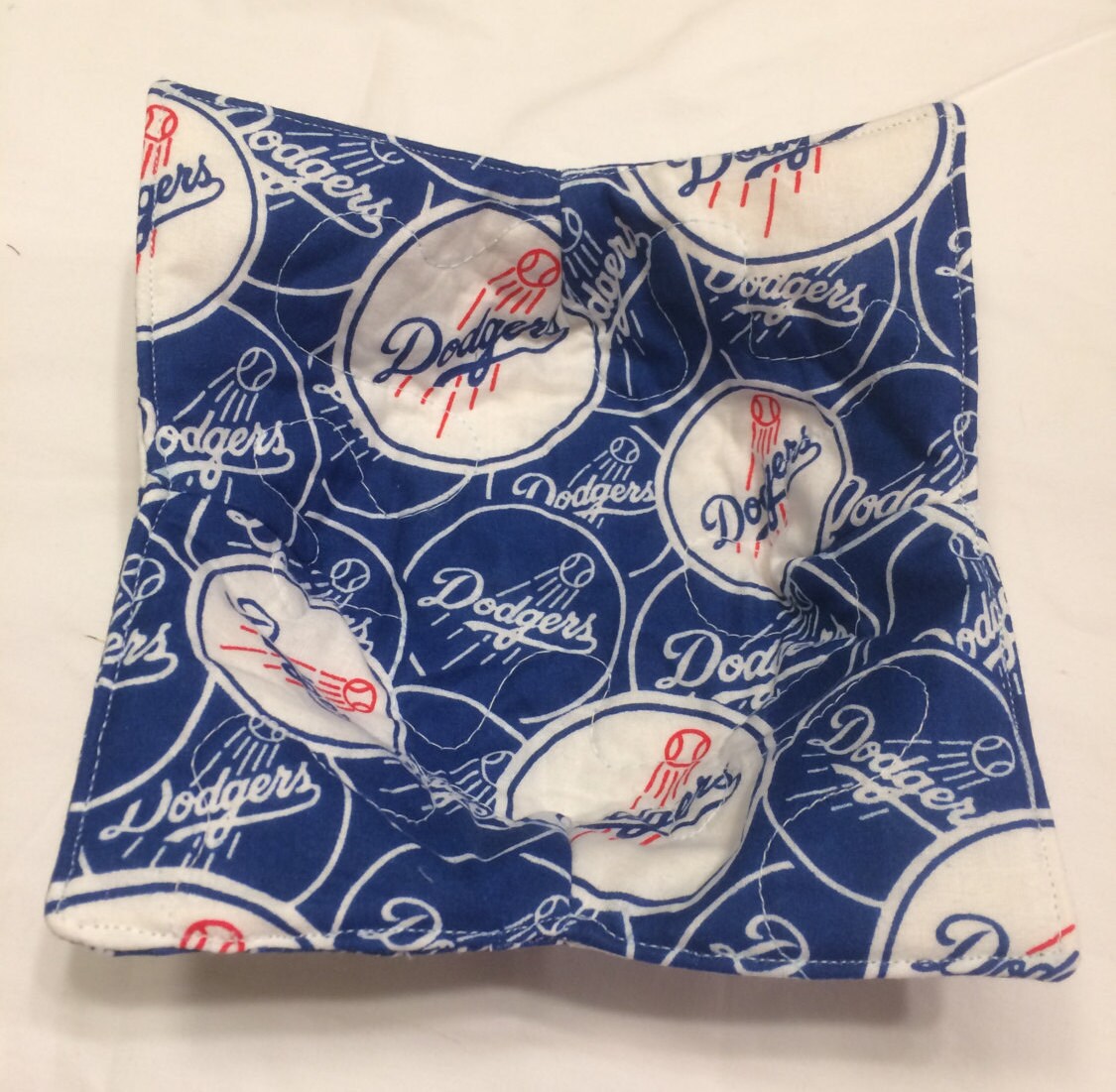 Set of 2 10 Microwave bowl cozies Dodgers baseball Etsy