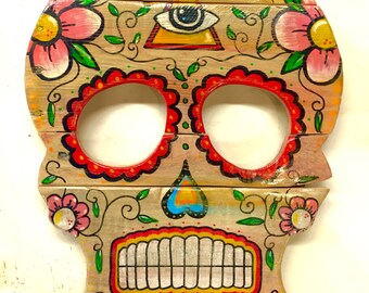 Sugar Skull Dia De Los Muertos Day Of The Dead Calavera