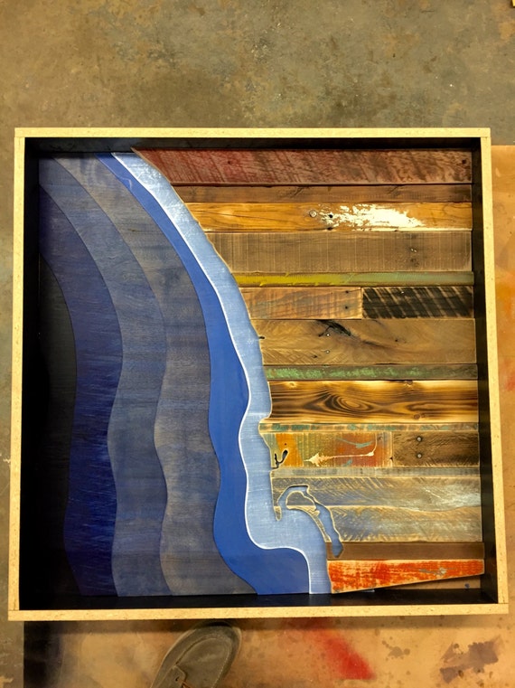 San Diego Pallet Hanging Wall Art