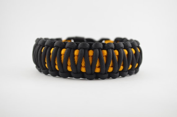 Army theme 550 paracord bracelet - handmade