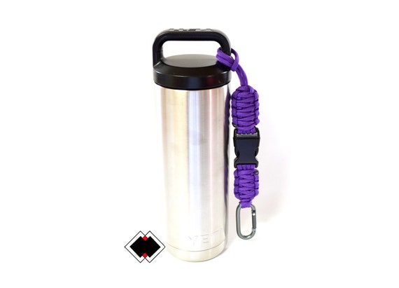 18oz 32oz 64oz bottle holder all colors - bottles with loop cup handmade USA - Purple