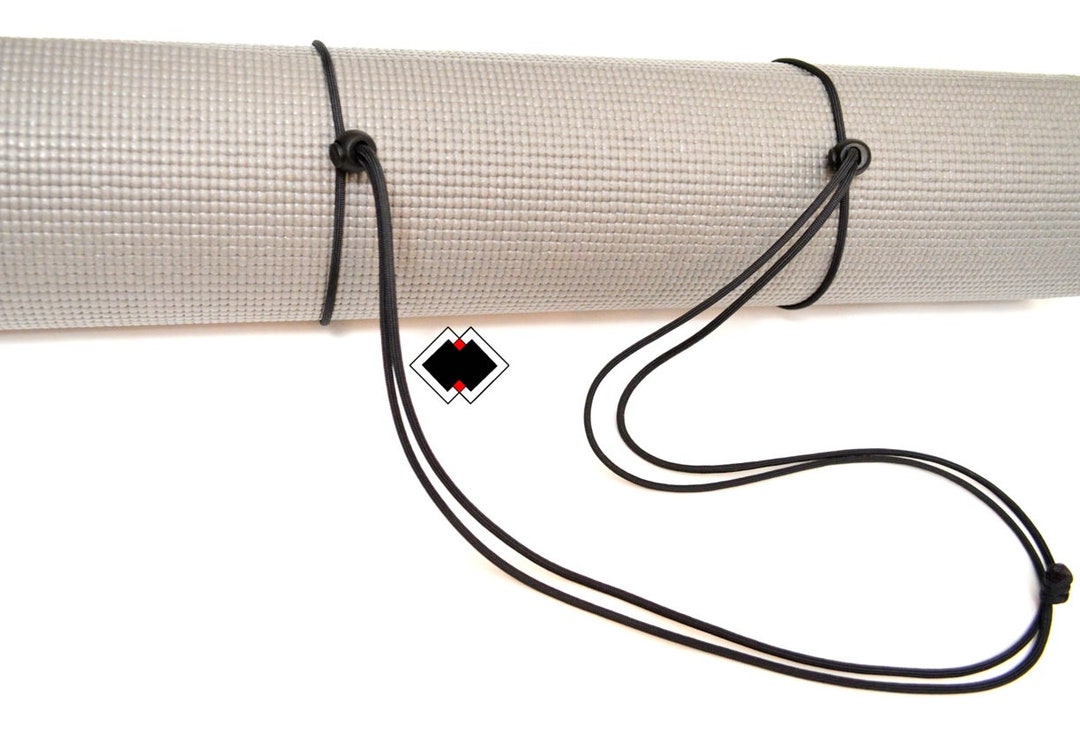 Minimalist Yoga Mat Strap 550 Paracord Handmade in USA Custom Color Etsy