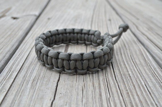 Paracord Survival Bracelet - exact shape and color Mad Max style  - Made in USA