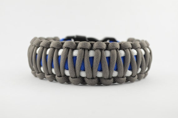 Air Force theme 550 paracord bracelet - handmade