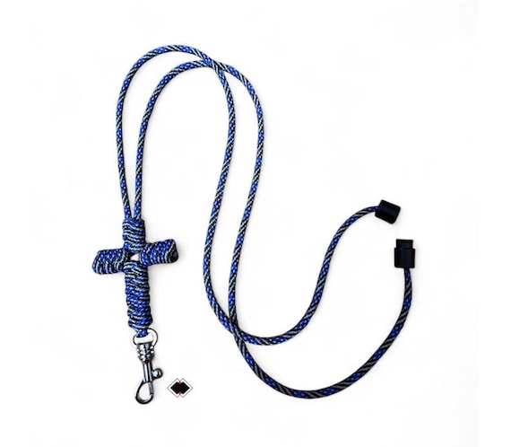 Customizable big cross 550 paracord lanyard - break away buckle - made in USA