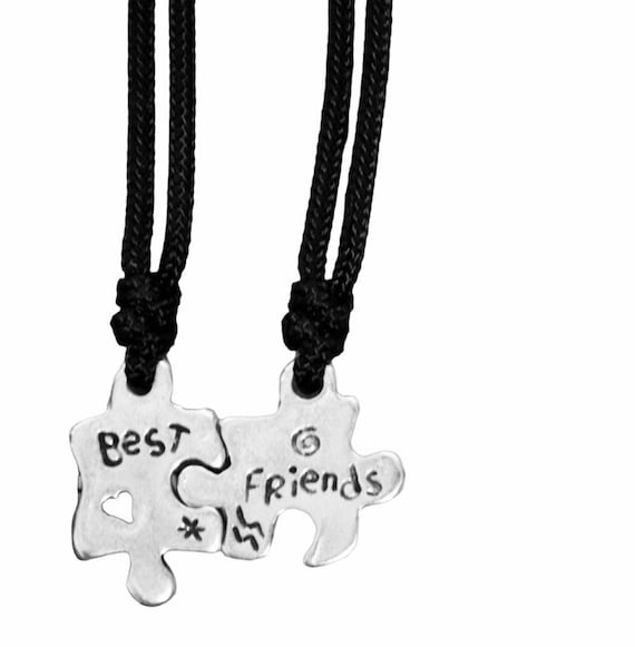 Adjustable best friends necklace 275 paracord custom color  - handmade in USA