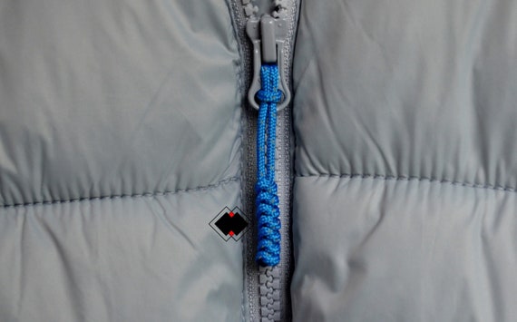 reflective blue 275 paracord zipper pulls clothing keychain lanyard REFLECTIVE BLUE customizable