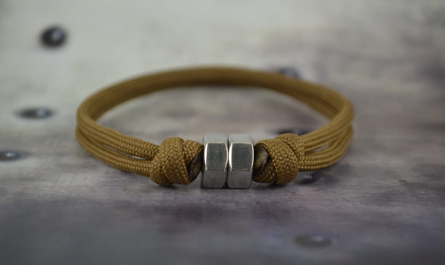 Hex Nut Self Defense Paracord Bracelet