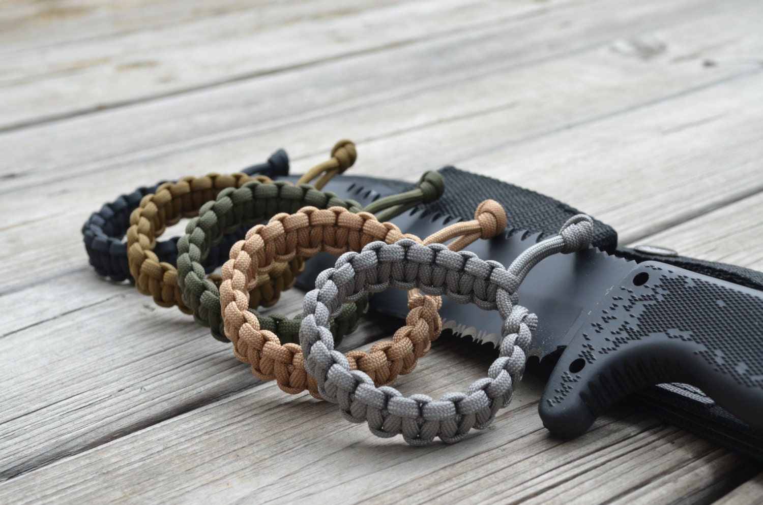 5 Pack Mad Max Style Design Paracord Survival Bracelet -  Canada