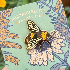 Bumble Bee Hard Enamel Pin 1.25”