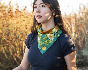 Organic Fair Trade Bandana: Malibu Creek for CalTrout