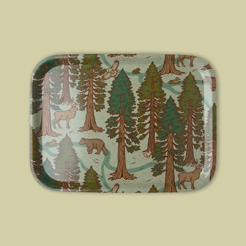 Mustard Beetle Redwoods Tray