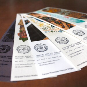 MBH Press, Custom Printed, Made to Order, Giclee Prints, Paper Sample Pack image 3
