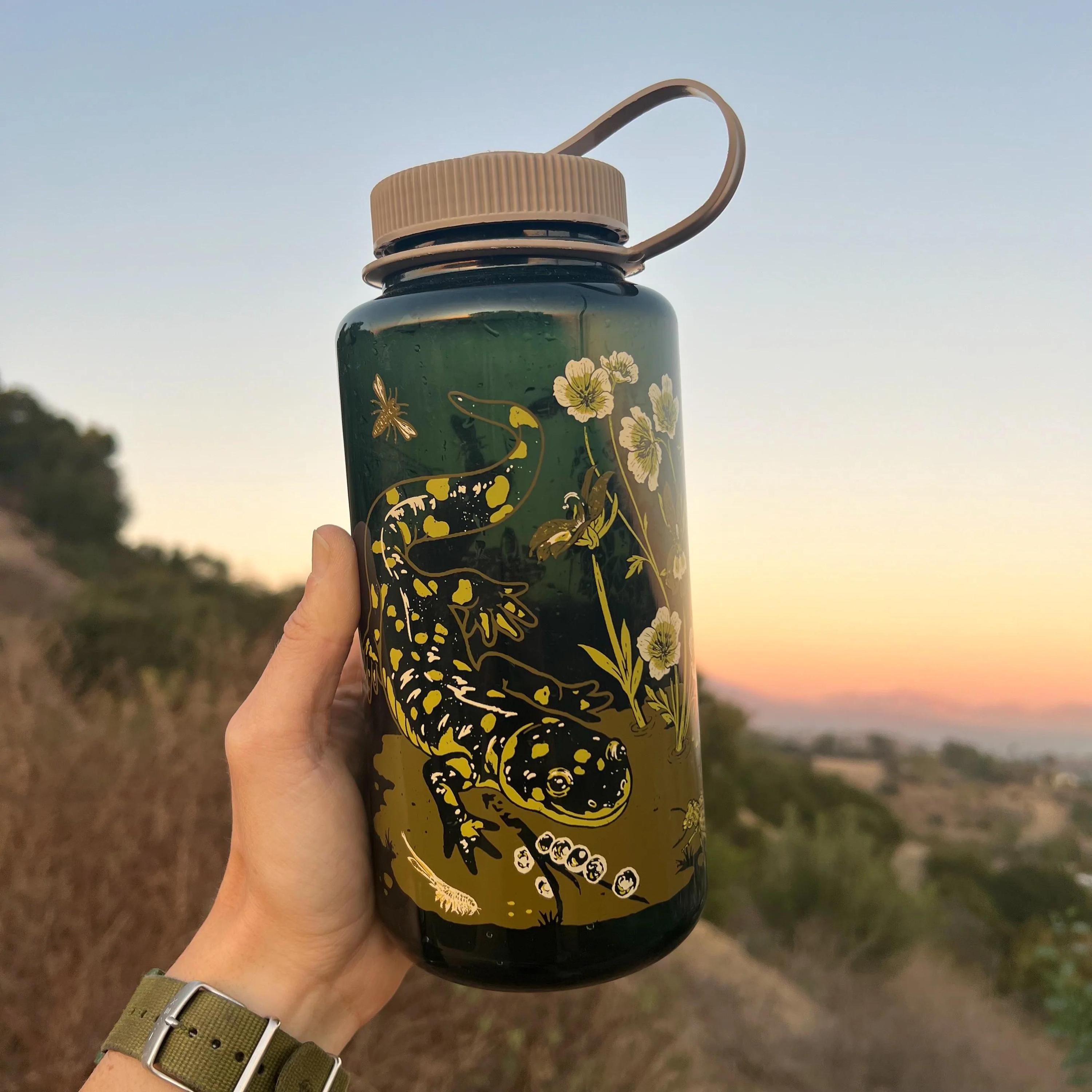 Nalgene 32oz: Vernal, Wide Mouth Water Bottle - Etsy Hong Kong