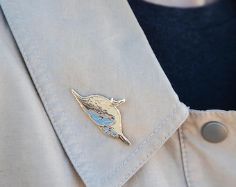 Enamel Pin: Pygmy Nuthatch