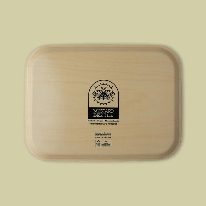 Mustard Beetle Redwoods Tray - Thumbnail 5
