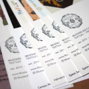 MBH Press, Custom Printed, Made to Order, Giclee Prints, Paper Sample Pack image 5