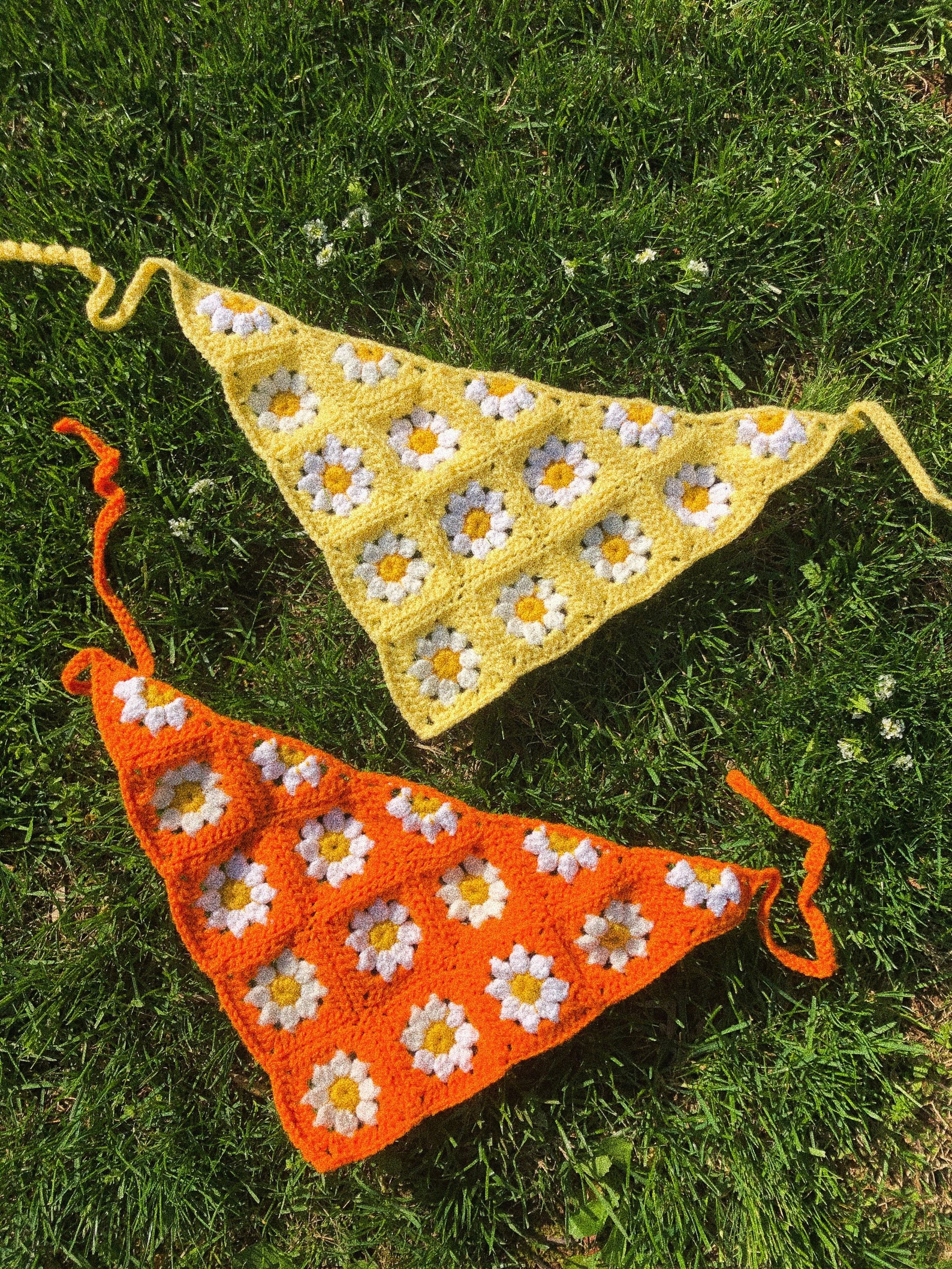 CROCHET PATTERN the Daisy Bandana Created Originally by Etsy