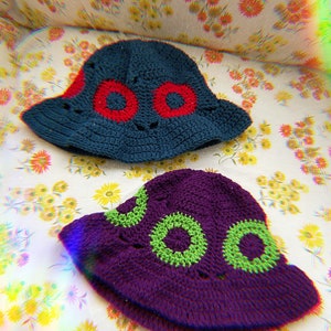 Phish donut crochet bucket hat