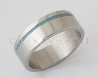 Turquoise ring, turquoise band ring, turquoise jewelry ring ring for men, turquoise jewelry stone ring Statement stone ring wide band ring