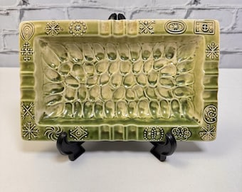 MCM Atomic Design Fingerabdruck Keramik Vintage ASCHENBECHER Stamped Japan