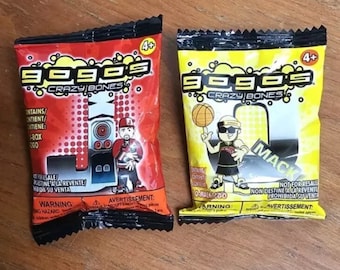 Super Rare Vintage Gogo's Crazy Bones Q-mack | 1990s Collectible