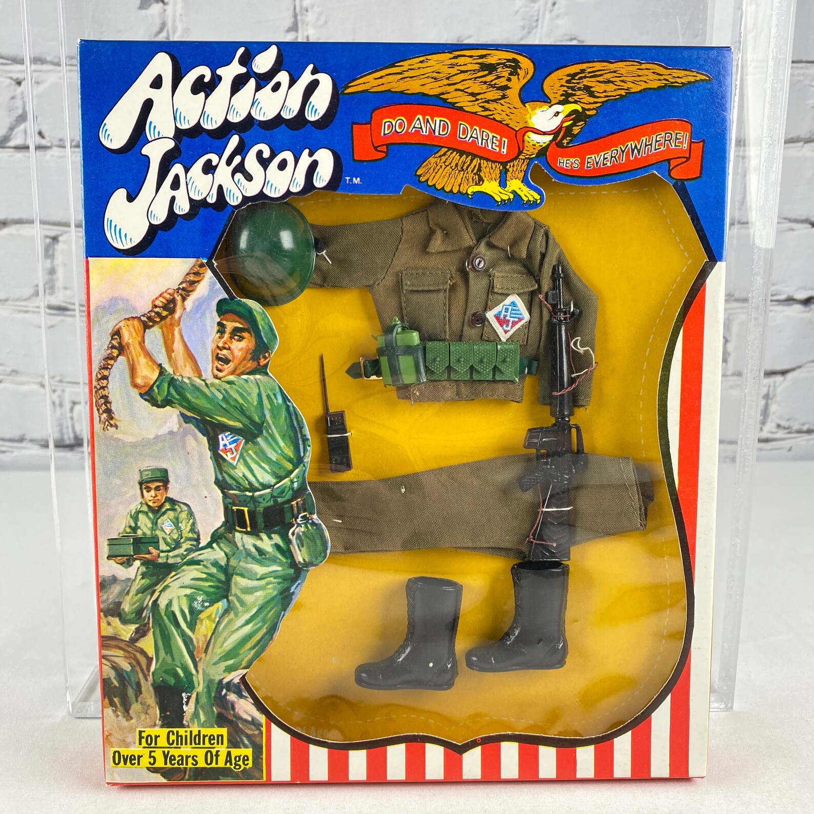 MEGO 1971 Action Jackson ARMY Outfit Item No. 1106 Brand New Etsy