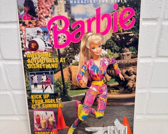 Vintage Barbie Magazine 1995 featuring Skating Barbie and Friends