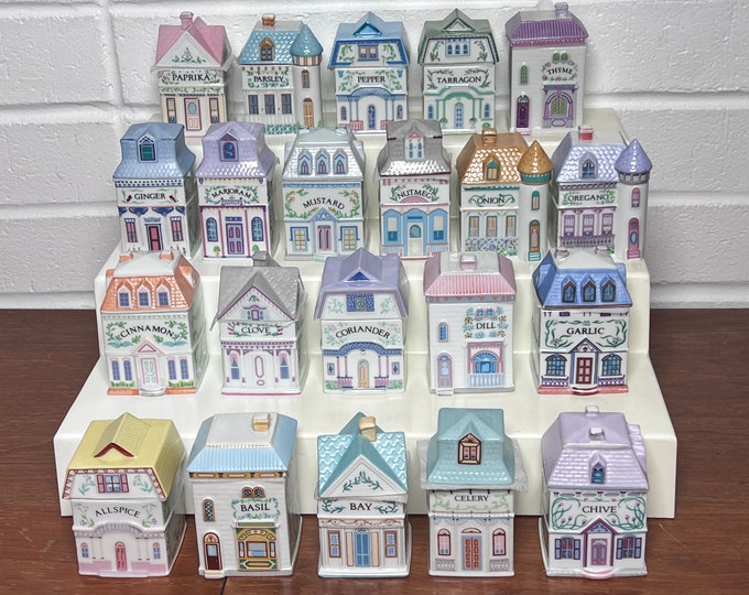 NEW UNUSED Individual Lenox Spice Village Collectable Porcelain Spice