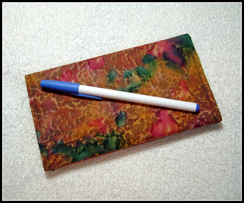 Fabric Checkbook Covers Quilted Checkbook Cover Quilted Checkbook CC14 Checkbook Cotton Fabric