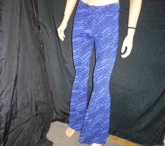 mens polyester bell bottom pants