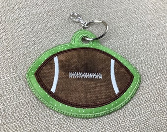 Football Bag Tag Backpack Tag